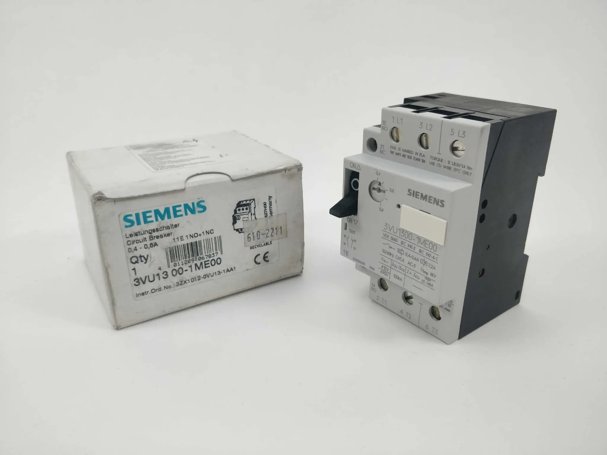 Produktfoto 1 von Siemens 3VU1300-1ME00