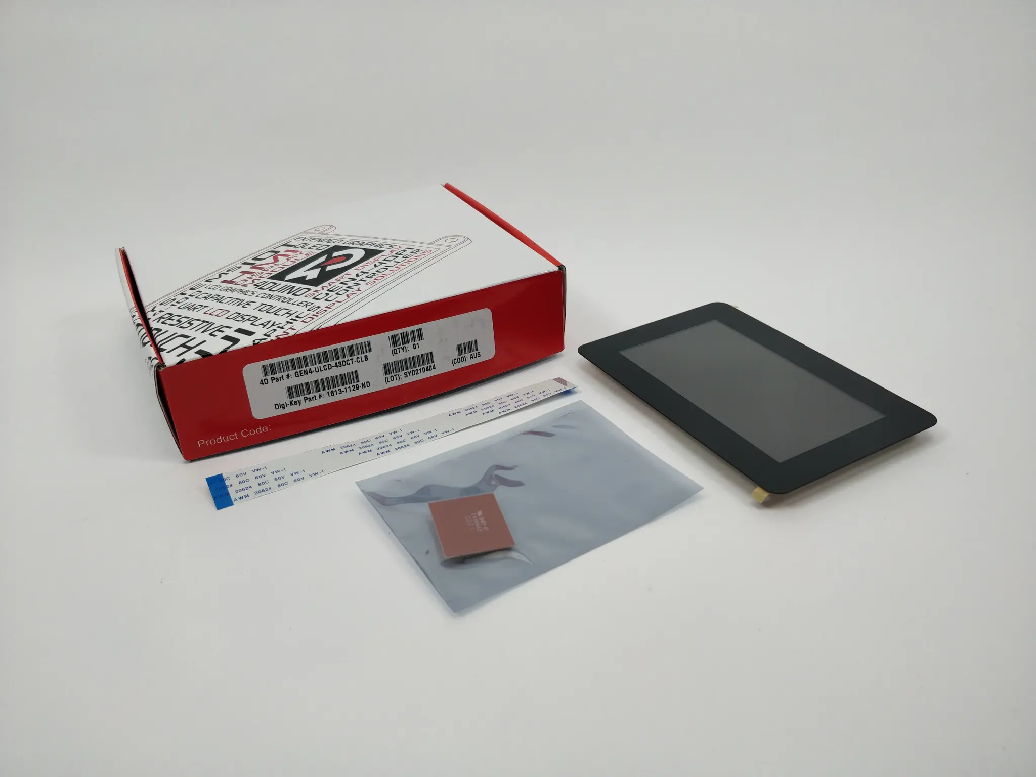 Produktfoto 1 von 4D SYSTEMS GEN4-ULCD-43DCT-CLB