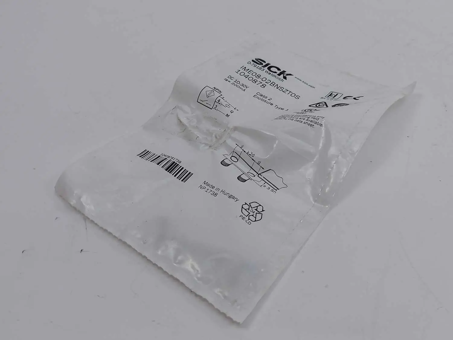Produktfoto 1 von SICK IME08-02BNSZT0S