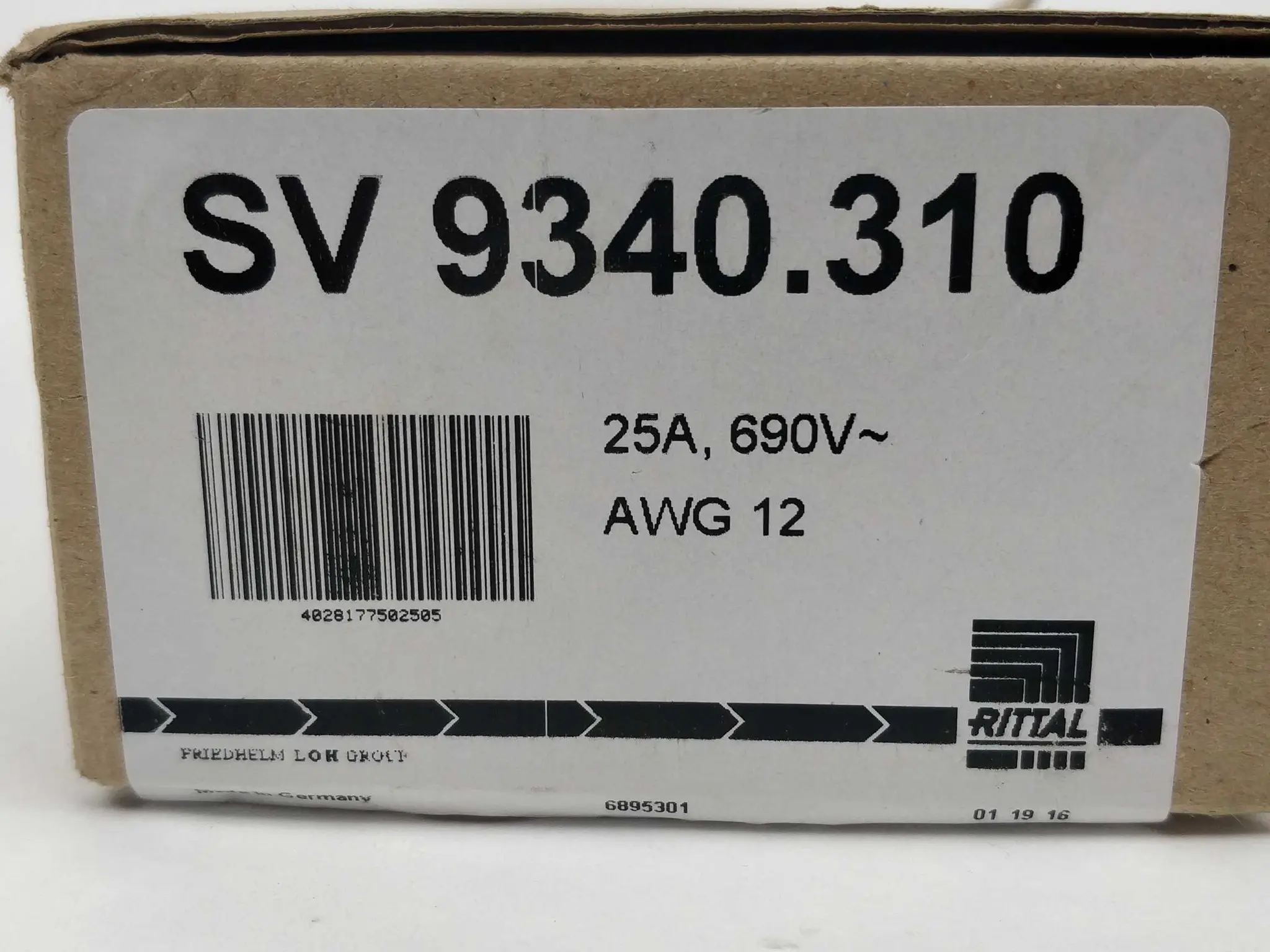Produktfoto 1 von Rittal SV 9340.310