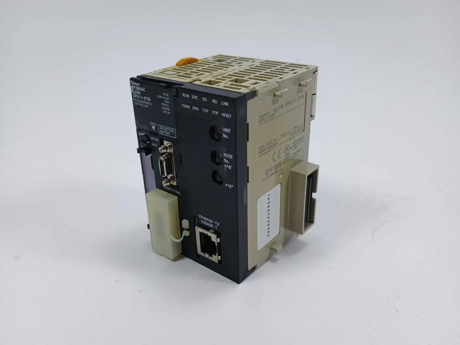 Produktfoto 1 von OMRON CJ1M-CPU11-ETN