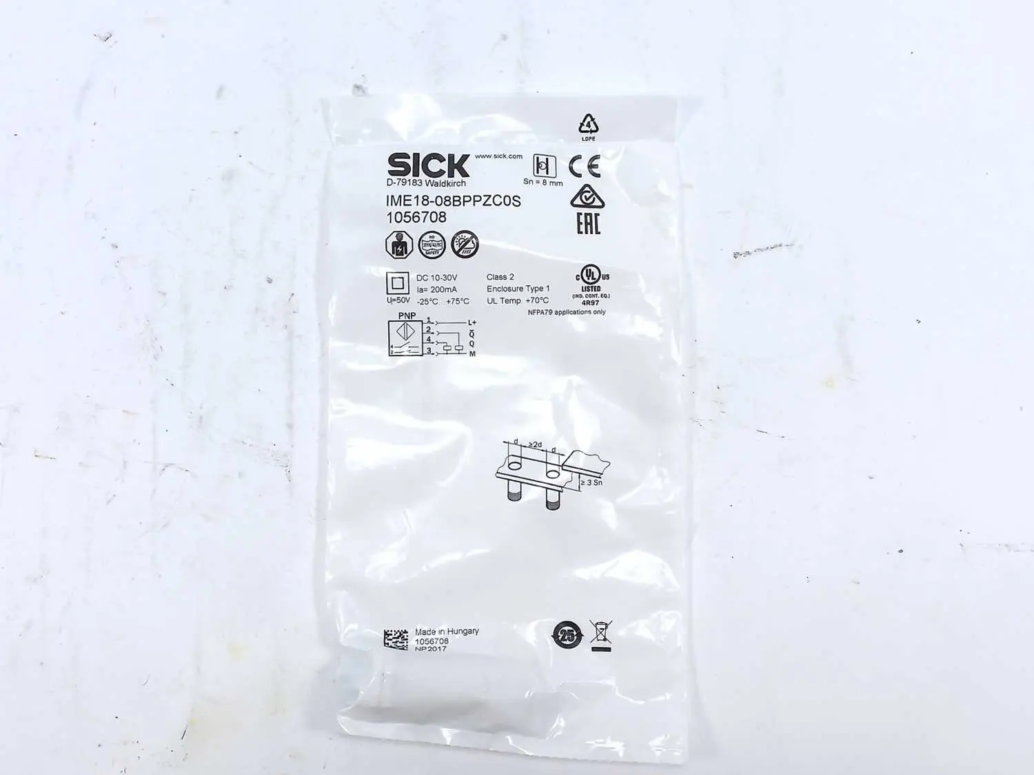 Produktfoto 1 von SICK 1056708