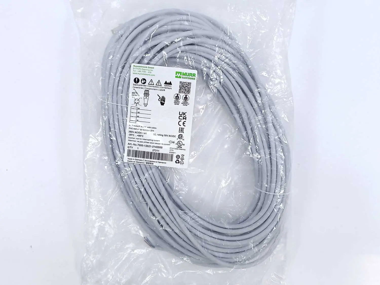 Produktfoto 1 von MURR Elektronik 7000-12021-2142500