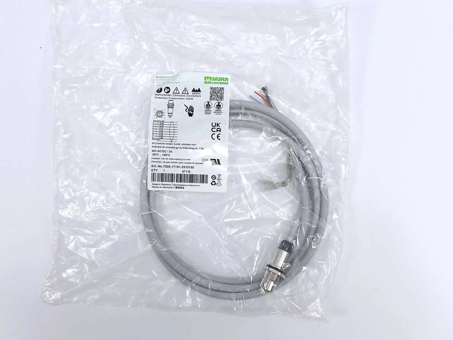 Produktfoto 1 von MURR Elektronik 7000-17191-2910150