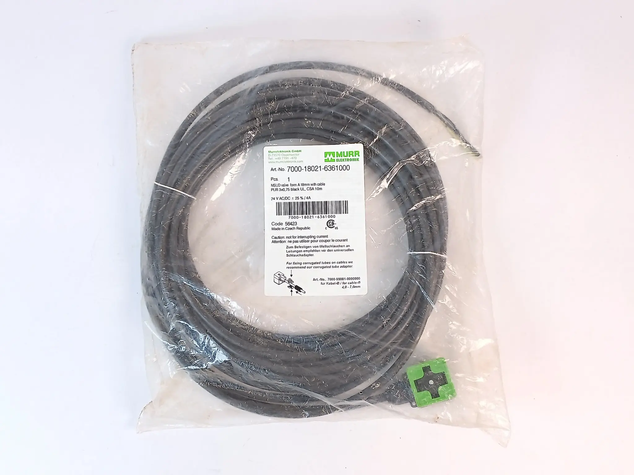 Produktfoto 1 von MURR Elektronik 7000-18021-6361000