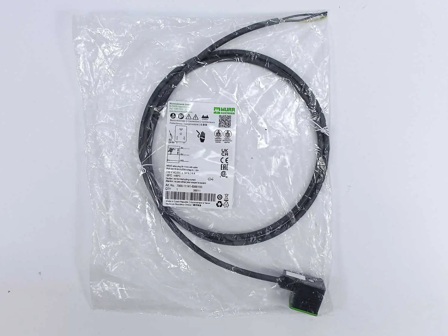 Produktfoto 1 von MURR Elektronik 7000-11141-6360150