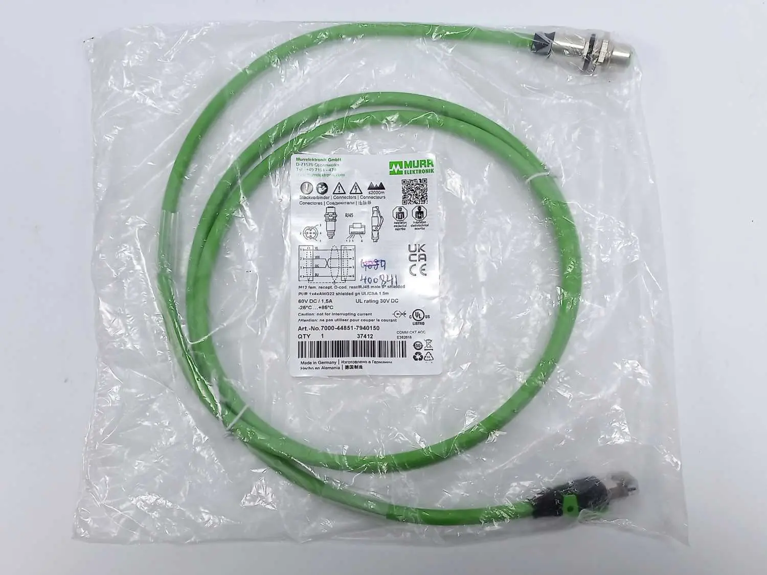 Produktfoto 1 von MURR Elektronik 7000-44851-7940150