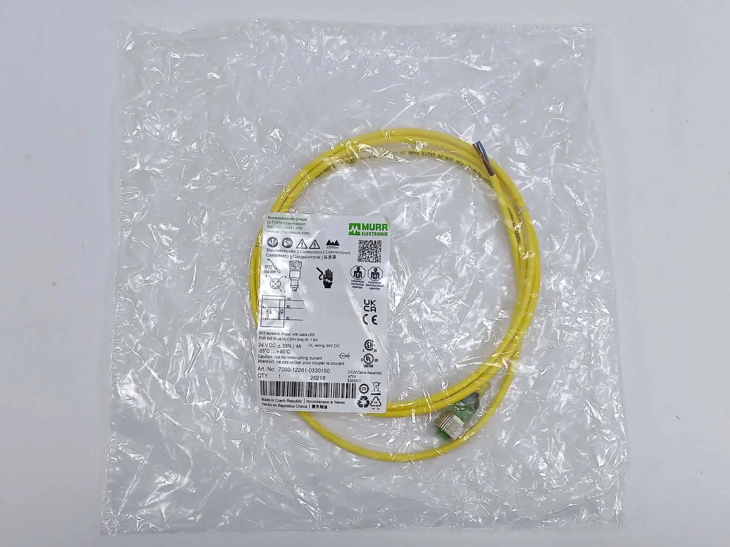 Produktfoto 1 von MURR Elektronik 7000-12261-0330150
