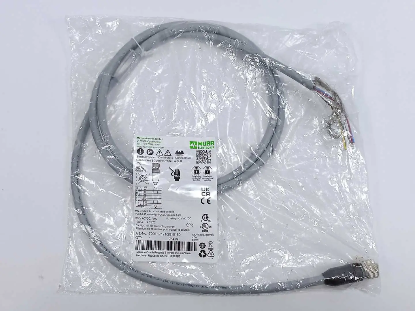Produktfoto 1 von MURR Elektronik 7000-17121-2910150