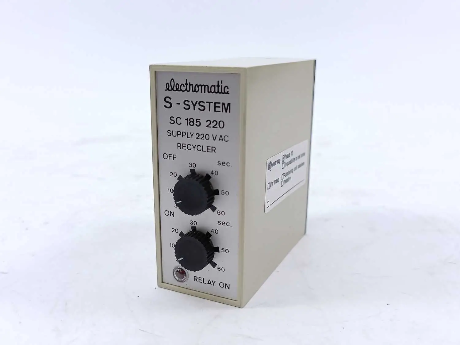 Produktfoto 1 von Electromatic SC 185 220