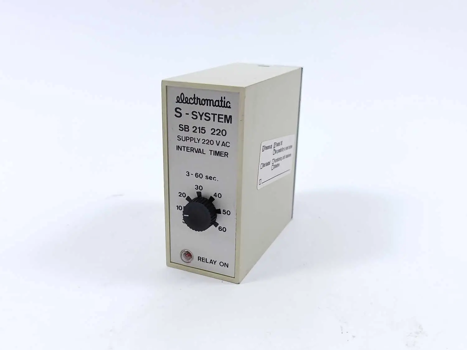 Produktfoto 1 von Electromatic SB 215 220