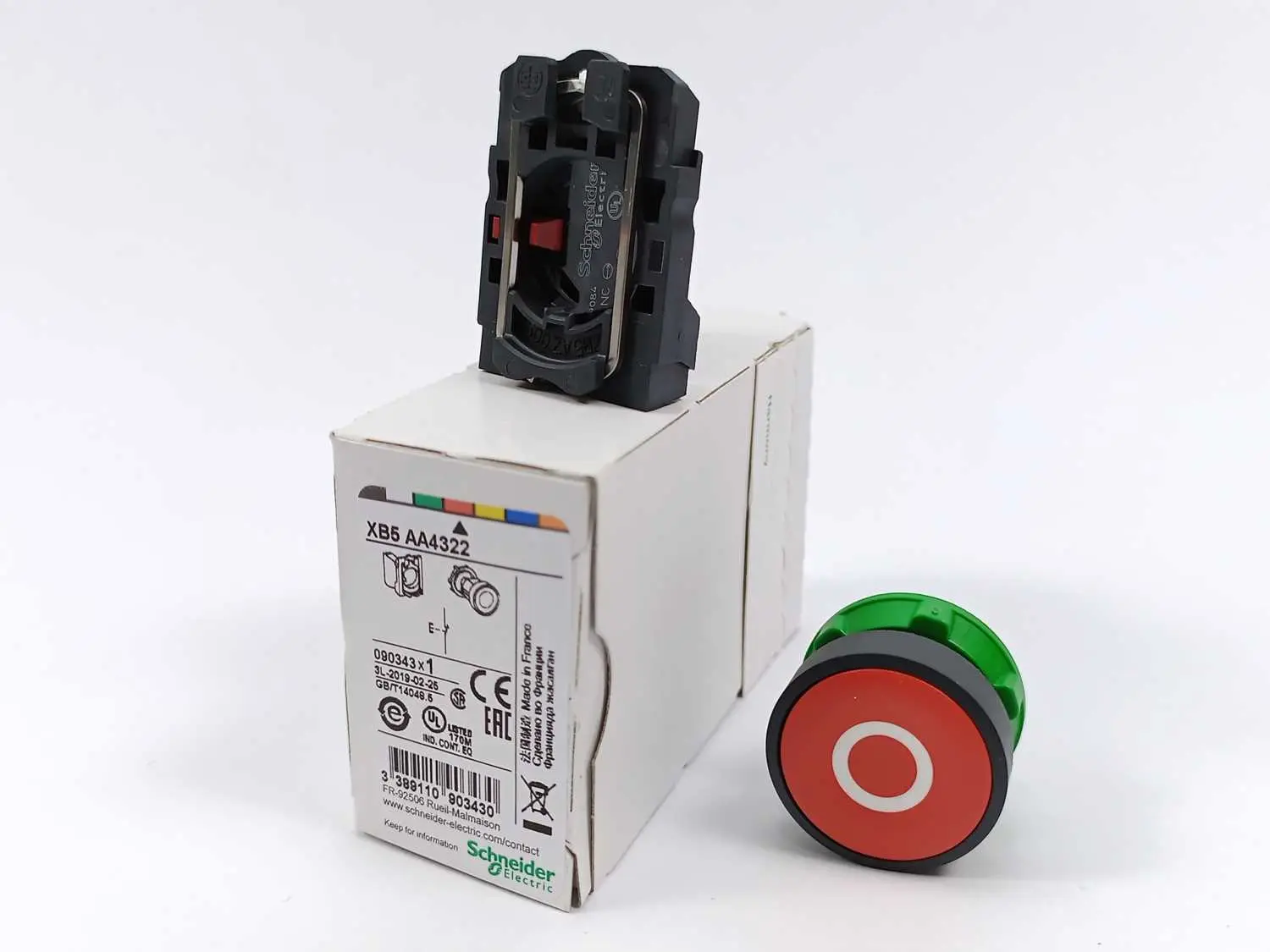 Produktfoto 1 von SchneiderE XB5AA4322