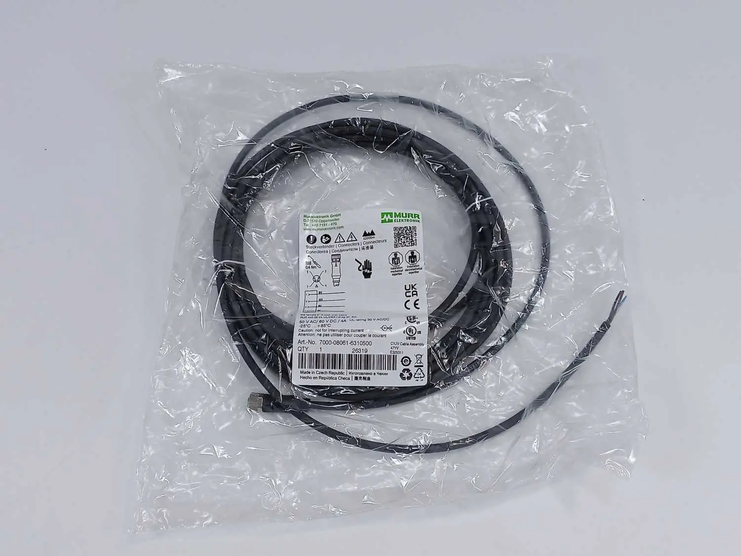 Produktfoto 1 von MURR Elektronik 7000-08061-6310500