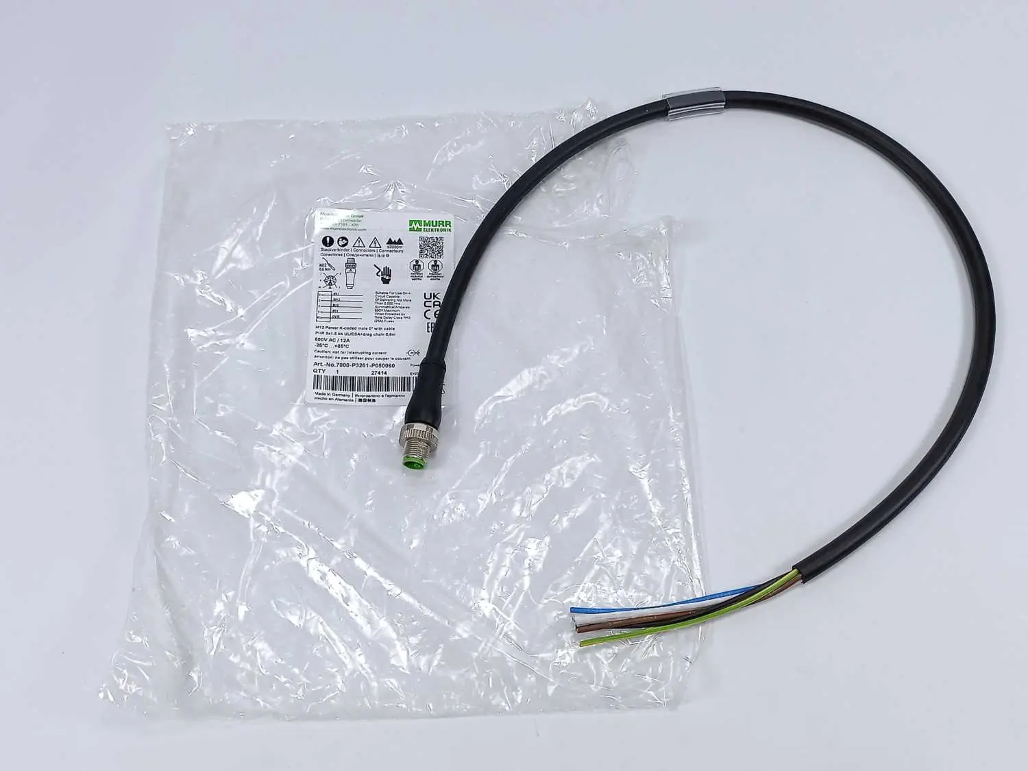 Produktfoto 1 von MURR Elektronik 7000-P3201-P050060
