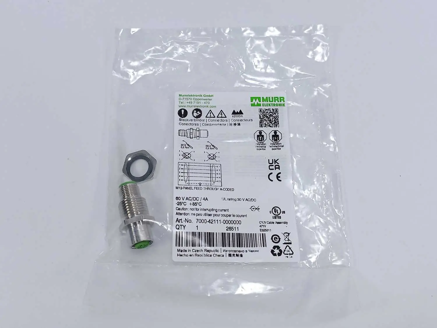 Produktfoto 1 von MURR Elektronik 7000-42111-0000000