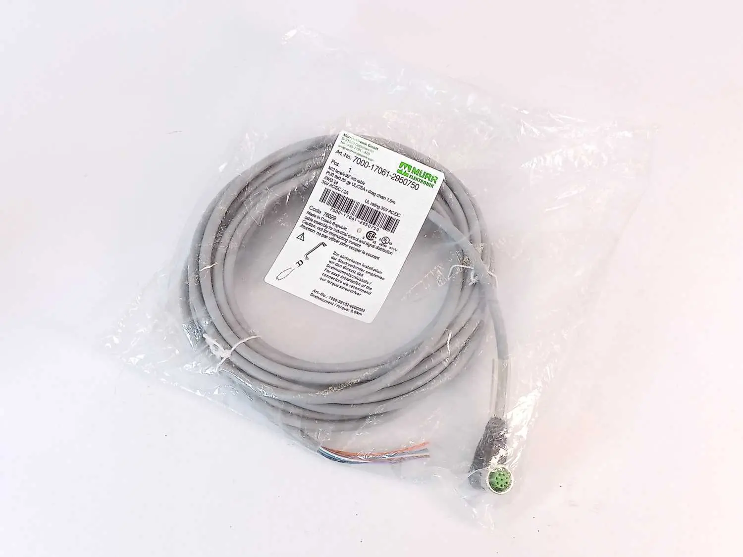 Produktfoto 1 von MURR Elektronik 7000-17061-2950750