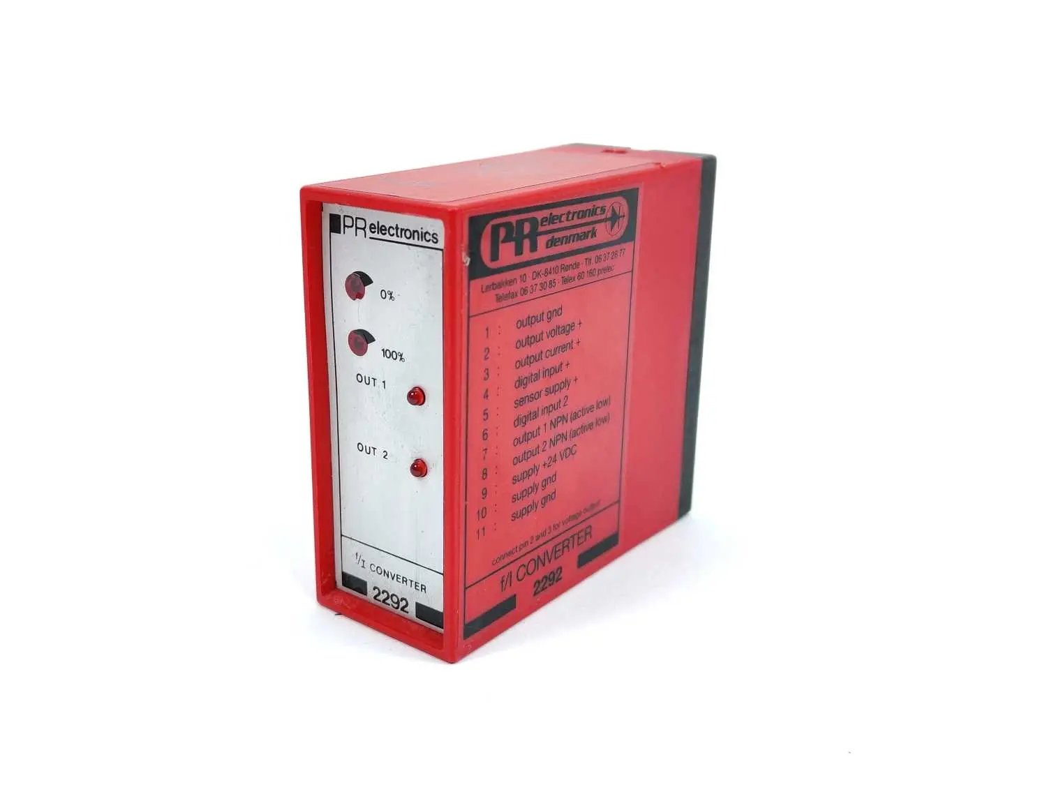 Produktfoto 1 von PR Electronics 2292E2A / 2292 E2A