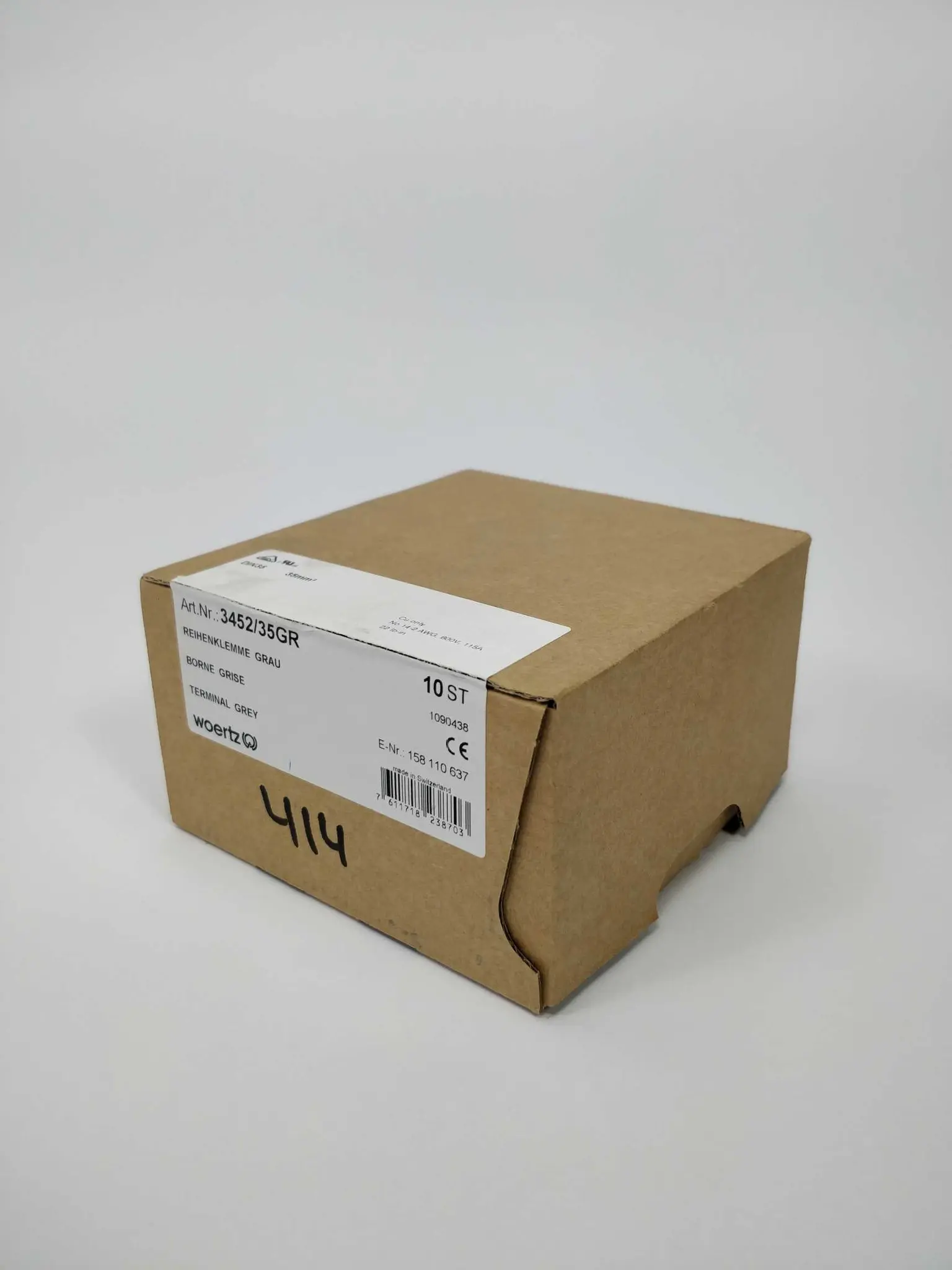 Produktfoto 1 von Woertz 3452/35GR