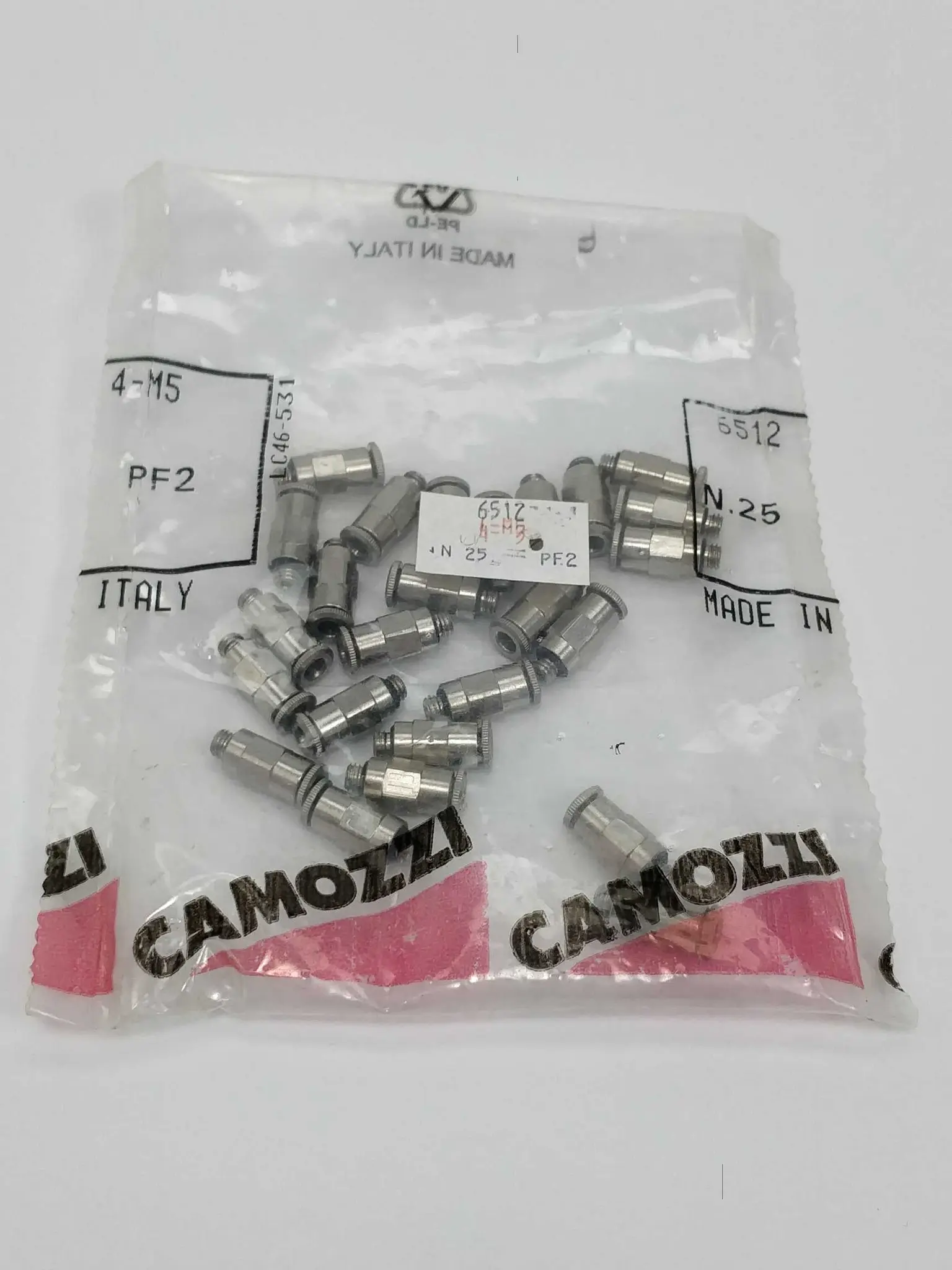 Produktfoto 1 von CAMOZZI 6512 4-M5