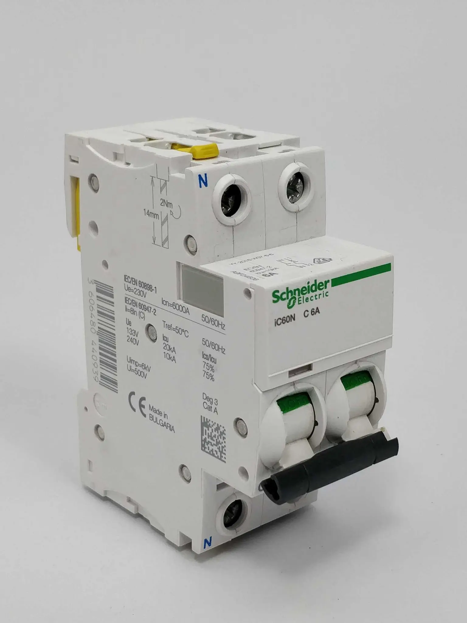 Produktfoto 1 von SchneiderE iC60N C6A