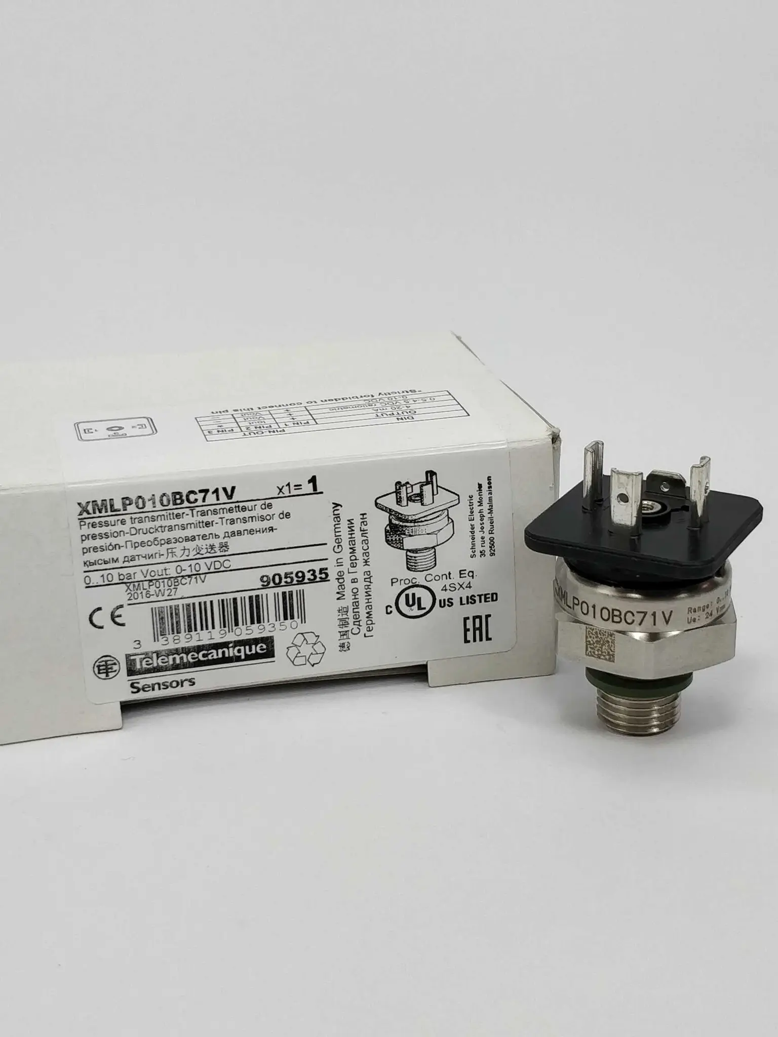 Produktfoto 1 von TELEMECANIQUE XMLP010BC71V