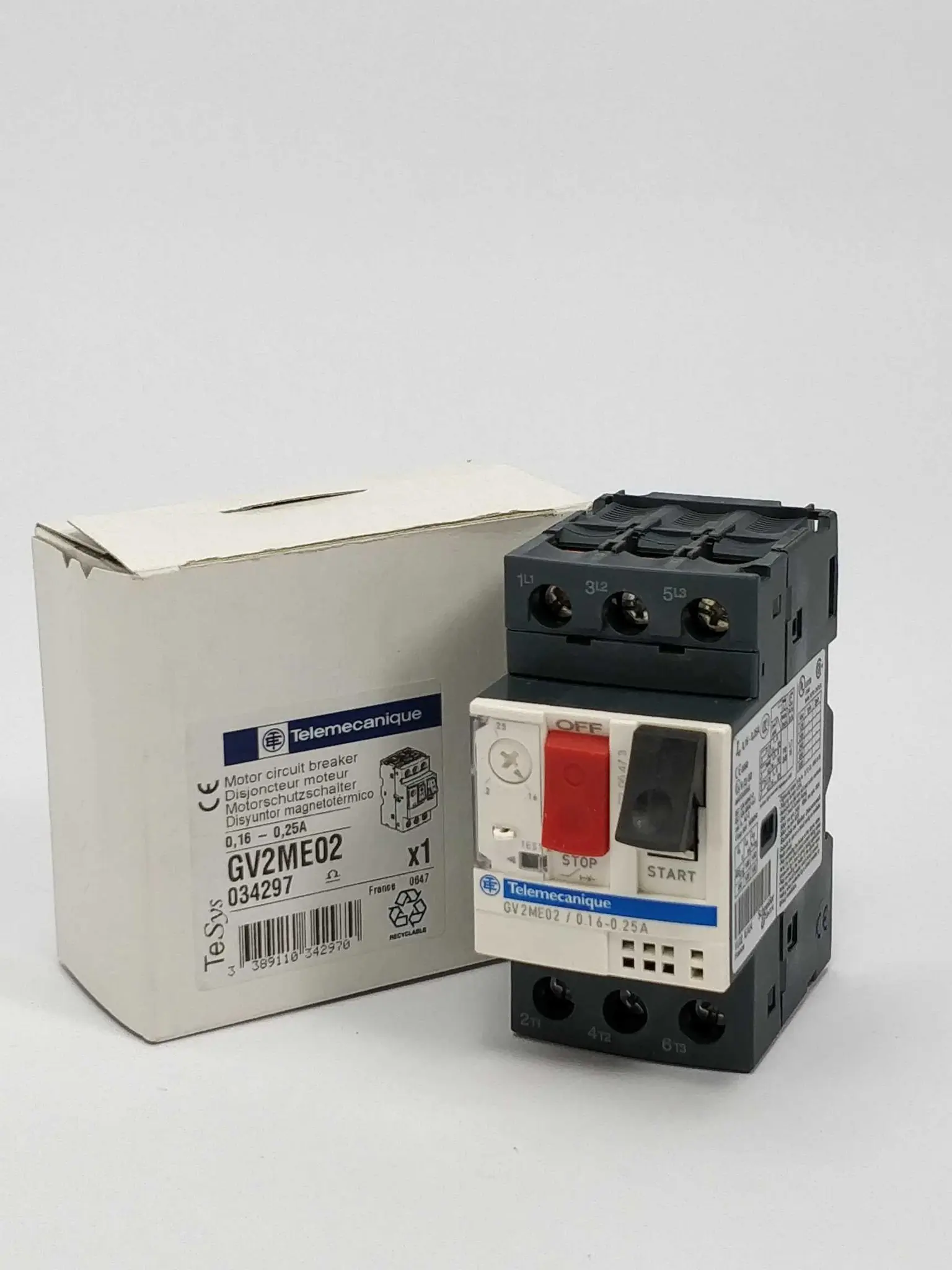 Produktfoto 1 von TELEMECANIQUE GV2ME02