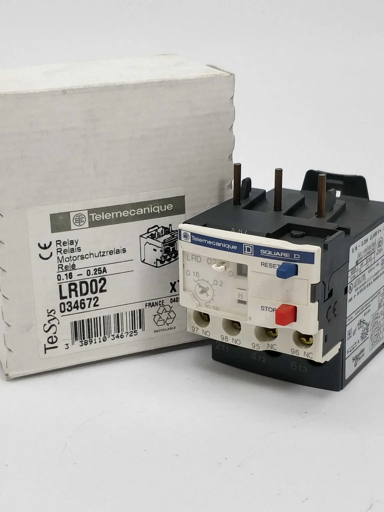 Produktfoto 1 von TELEMECANIQUE LRD02