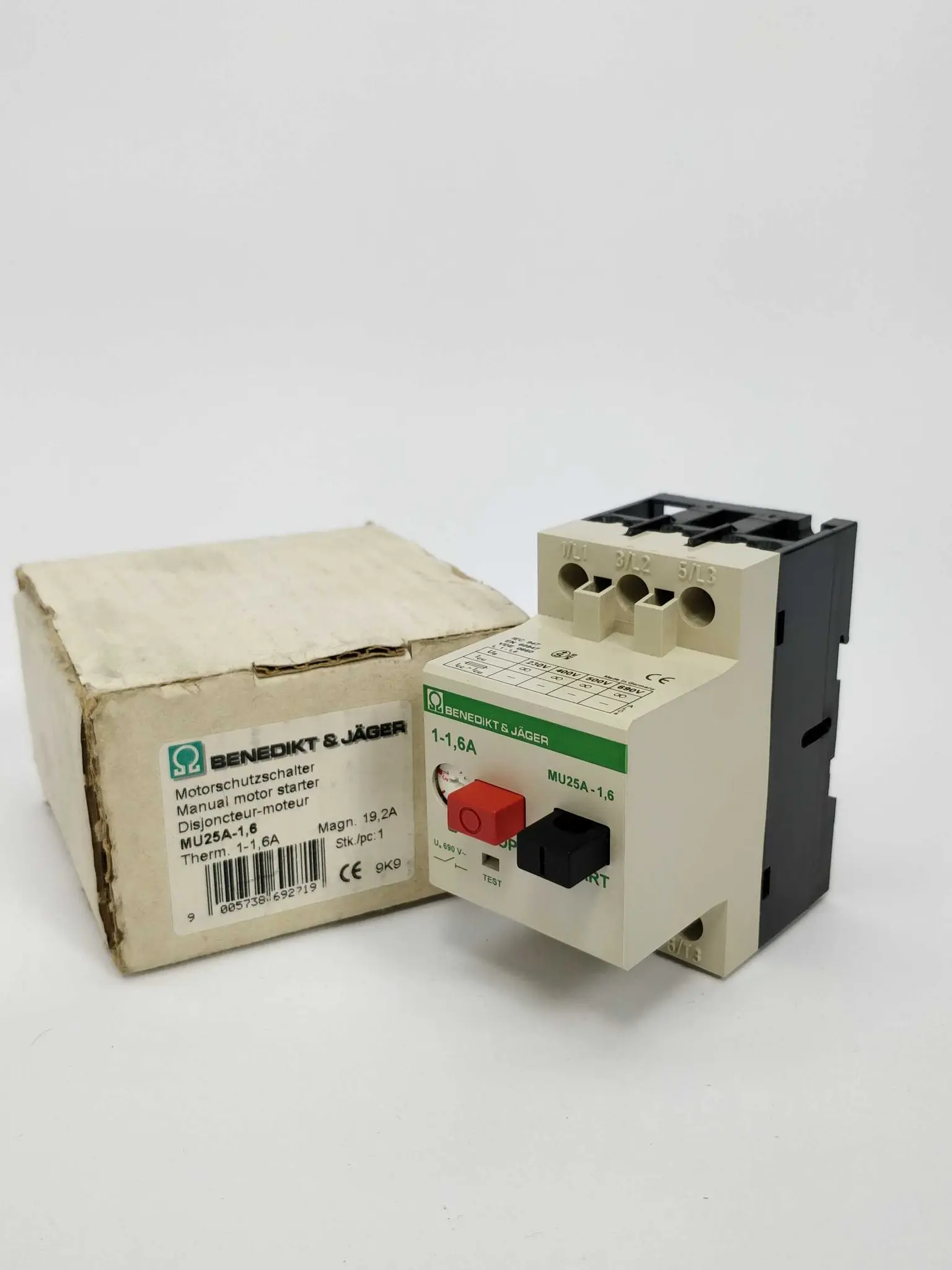 Produktfoto 1 von Benedikt & Jäger MU25A-1,6