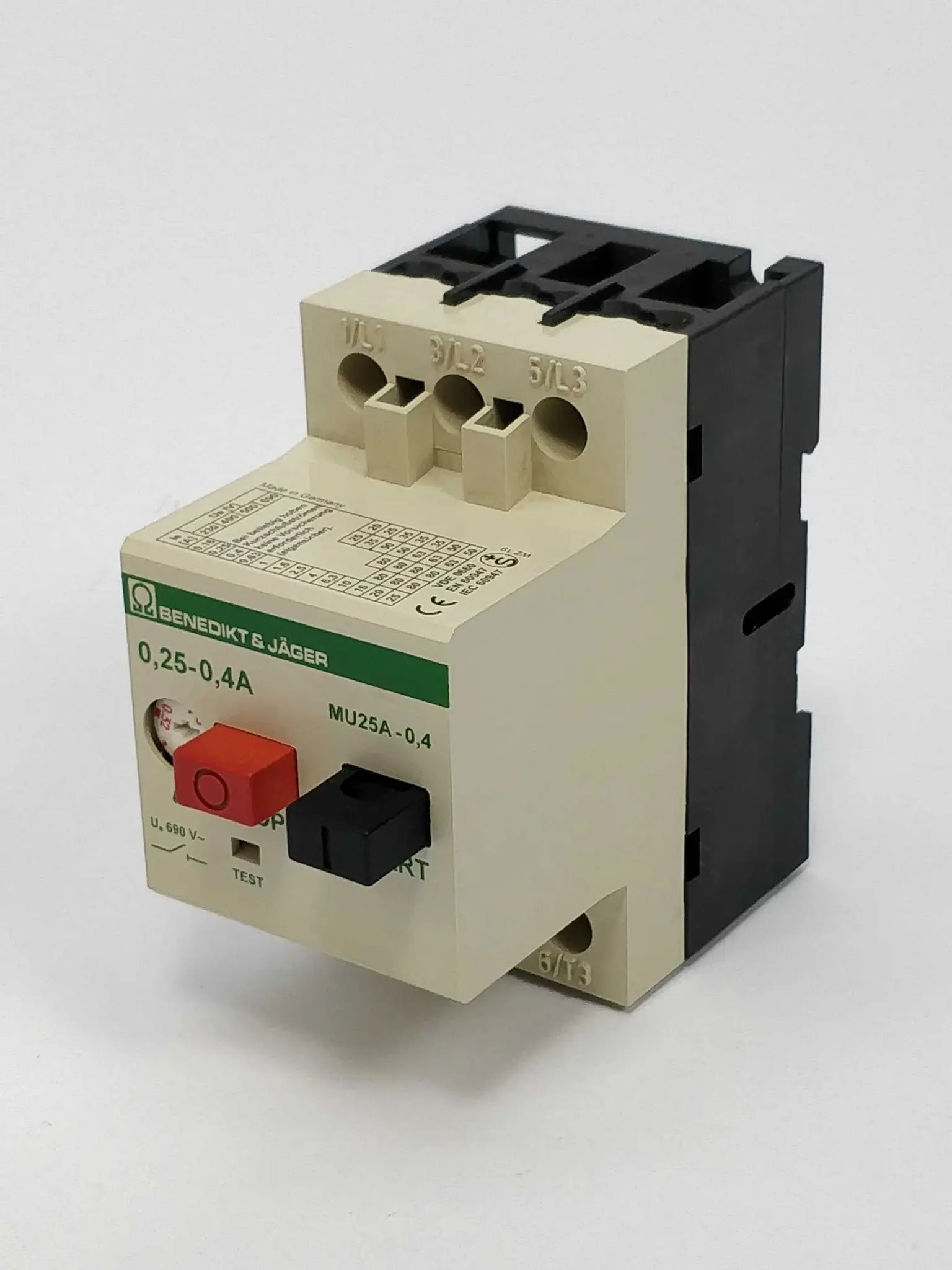 Produktfoto 1 von Benedikt & Jäger MU25A-0,4
