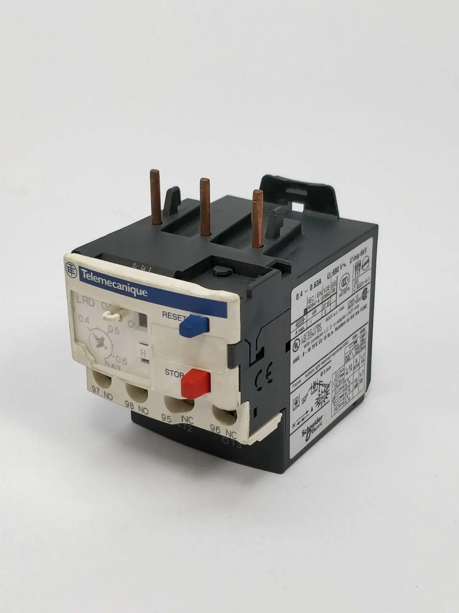 Produktfoto 1 von TELEMECANIQUE LRD 04