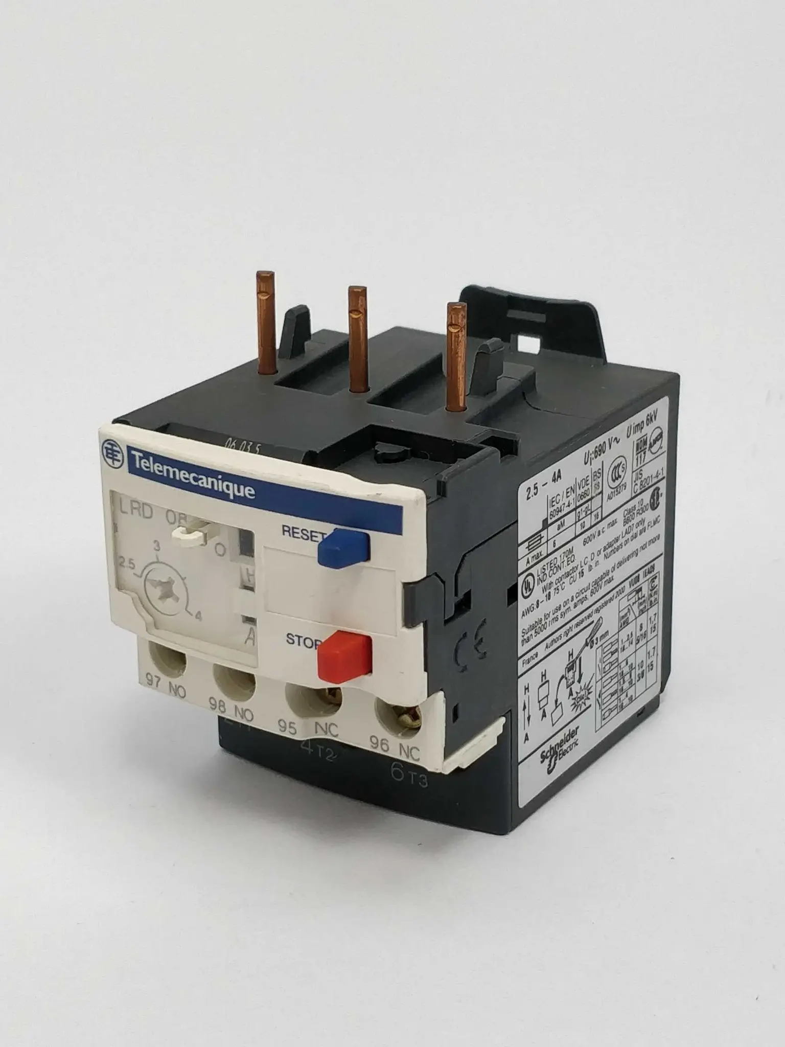 Produktfoto 1 von TELEMECANIQUE LRD 08