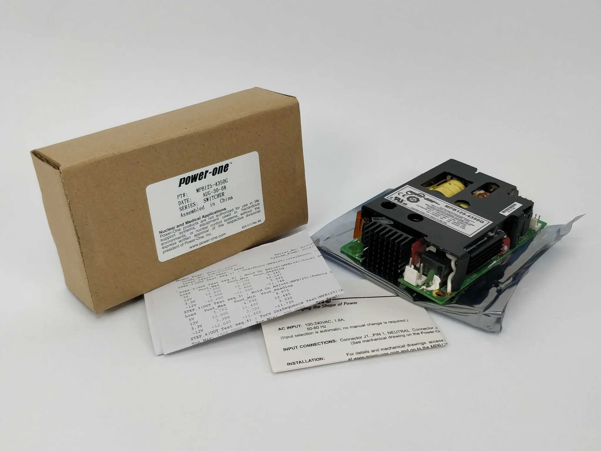 Produktfoto 1 von Power-one MPB125-4350G