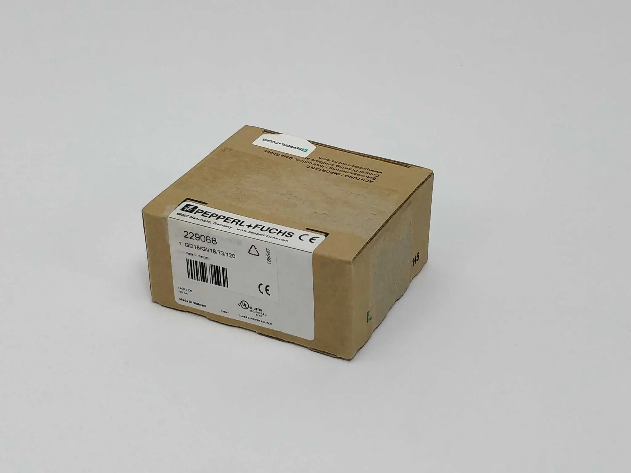 Produktfoto 1 von Pepperl+Fuchs GD18/GV18/73/120