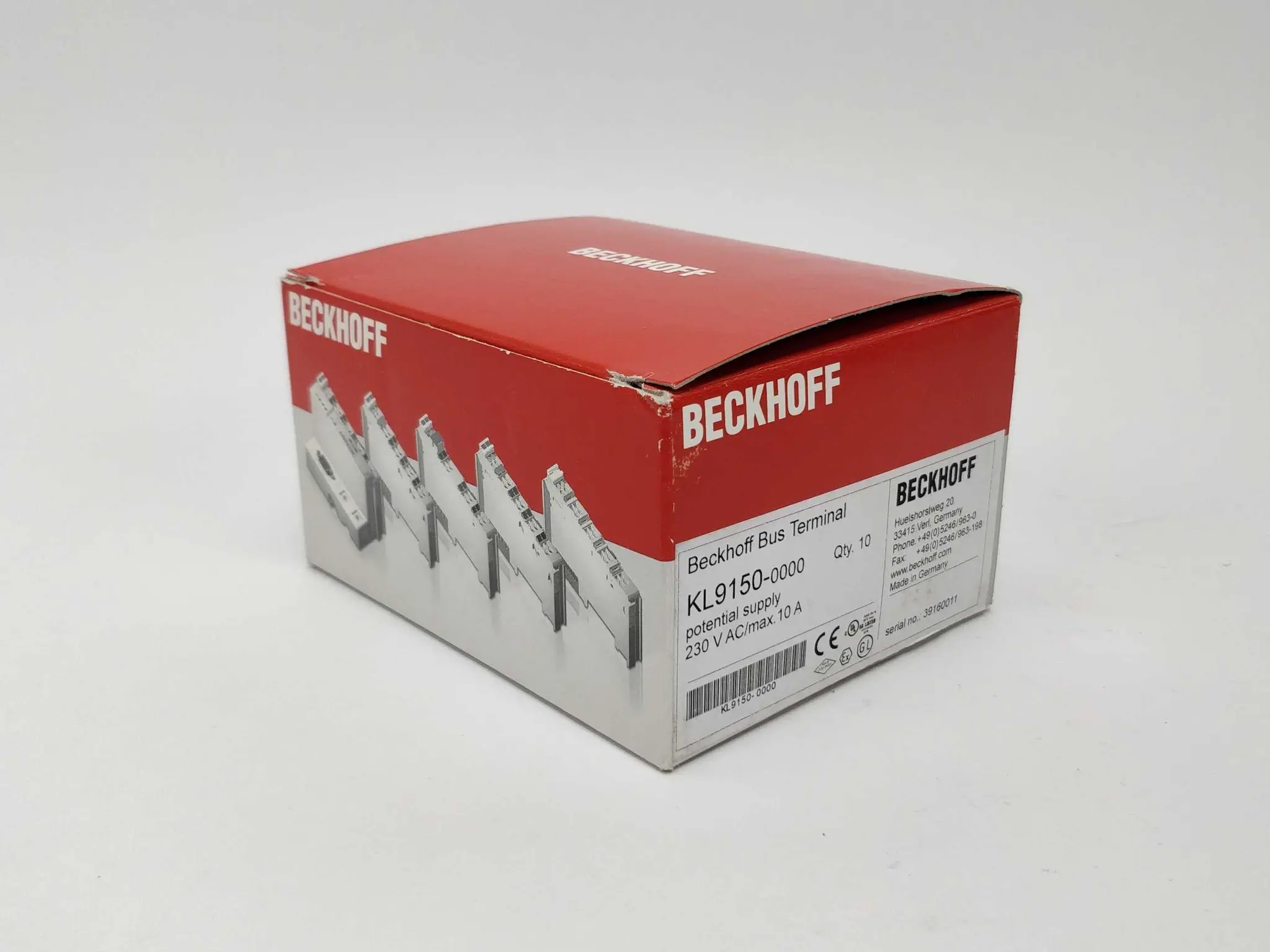 Produktfoto 1 von Beckhoff KL9150-0000