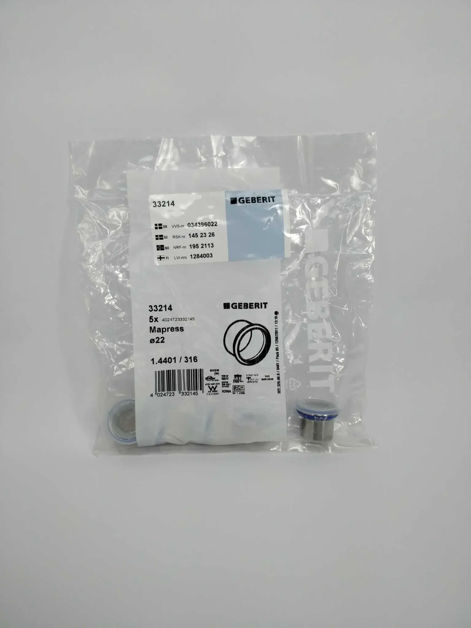 Geberit Mapress 33214