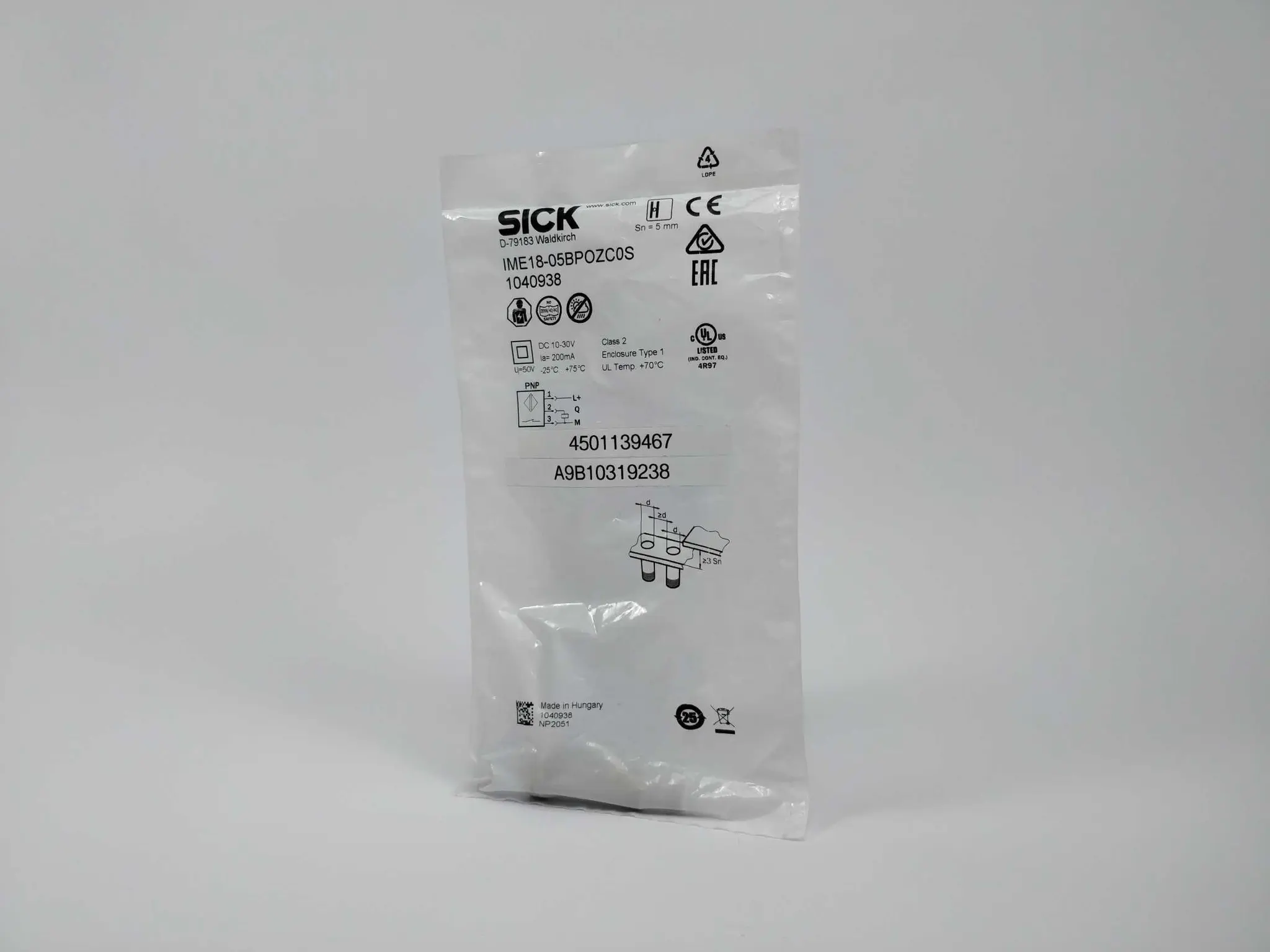 Produktfoto 1 von SICK 1040938