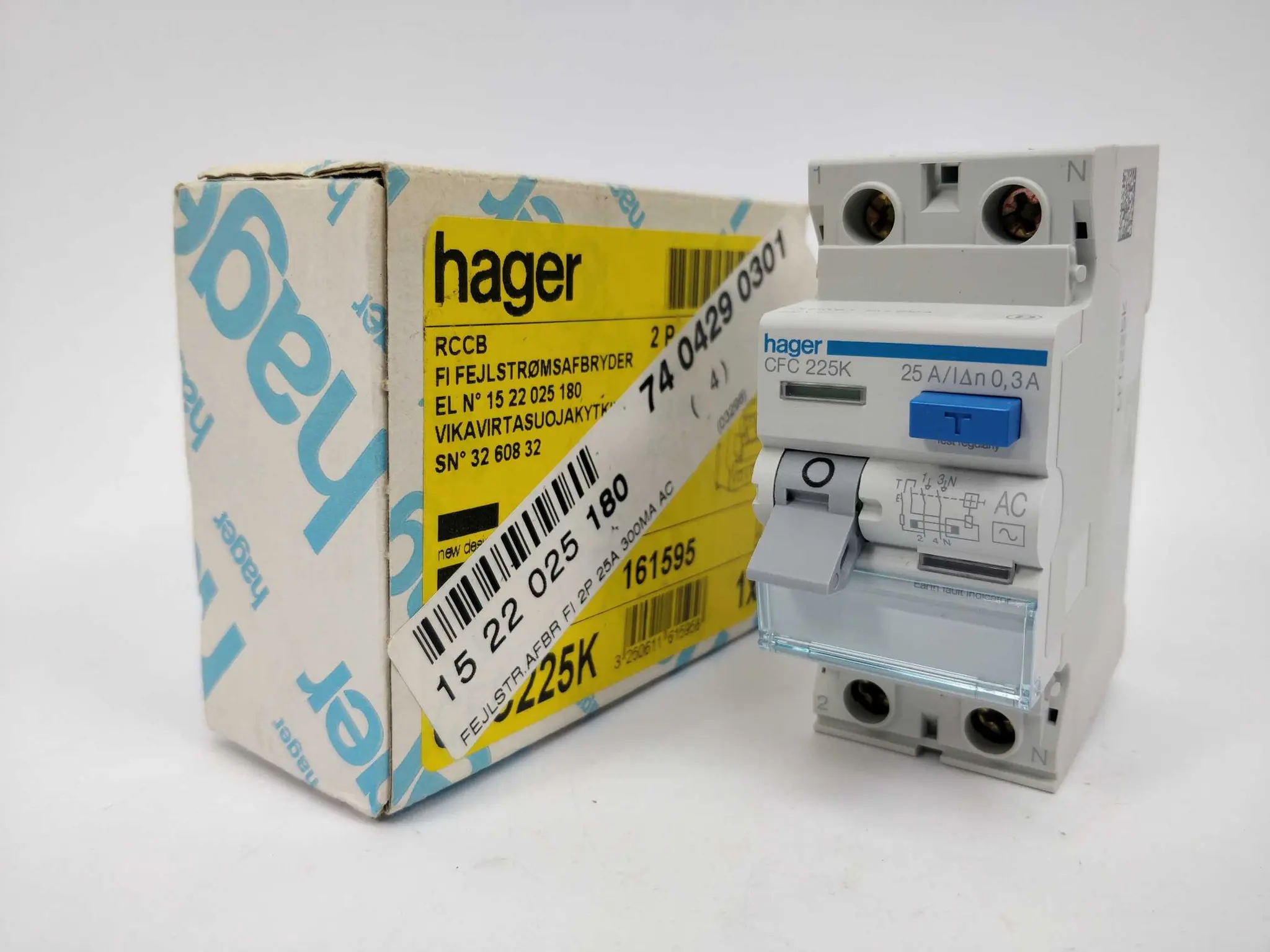 Produktfoto 1 von hager CFC225K