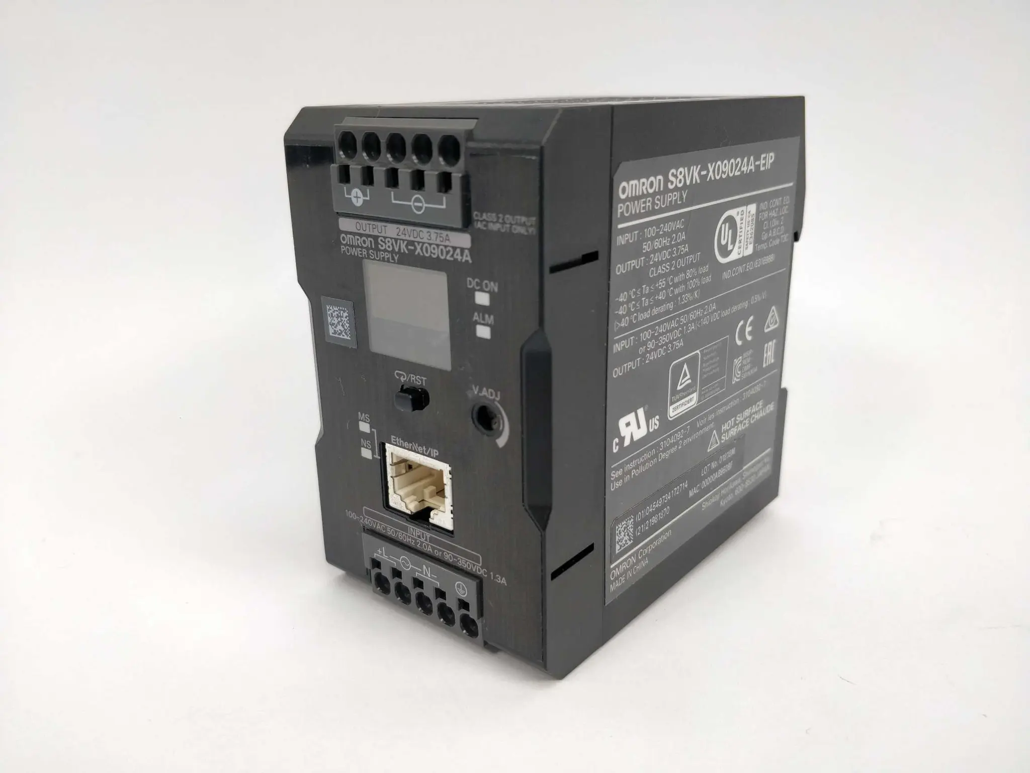 Produktfoto 1 von OMRON S8VK-X09024A-EIP