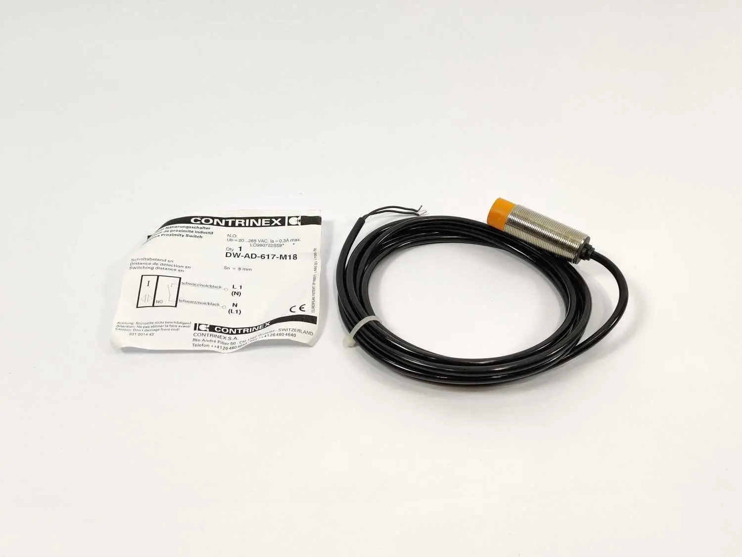 Produktfoto 1 von Contrinex DW-AD-617-M18