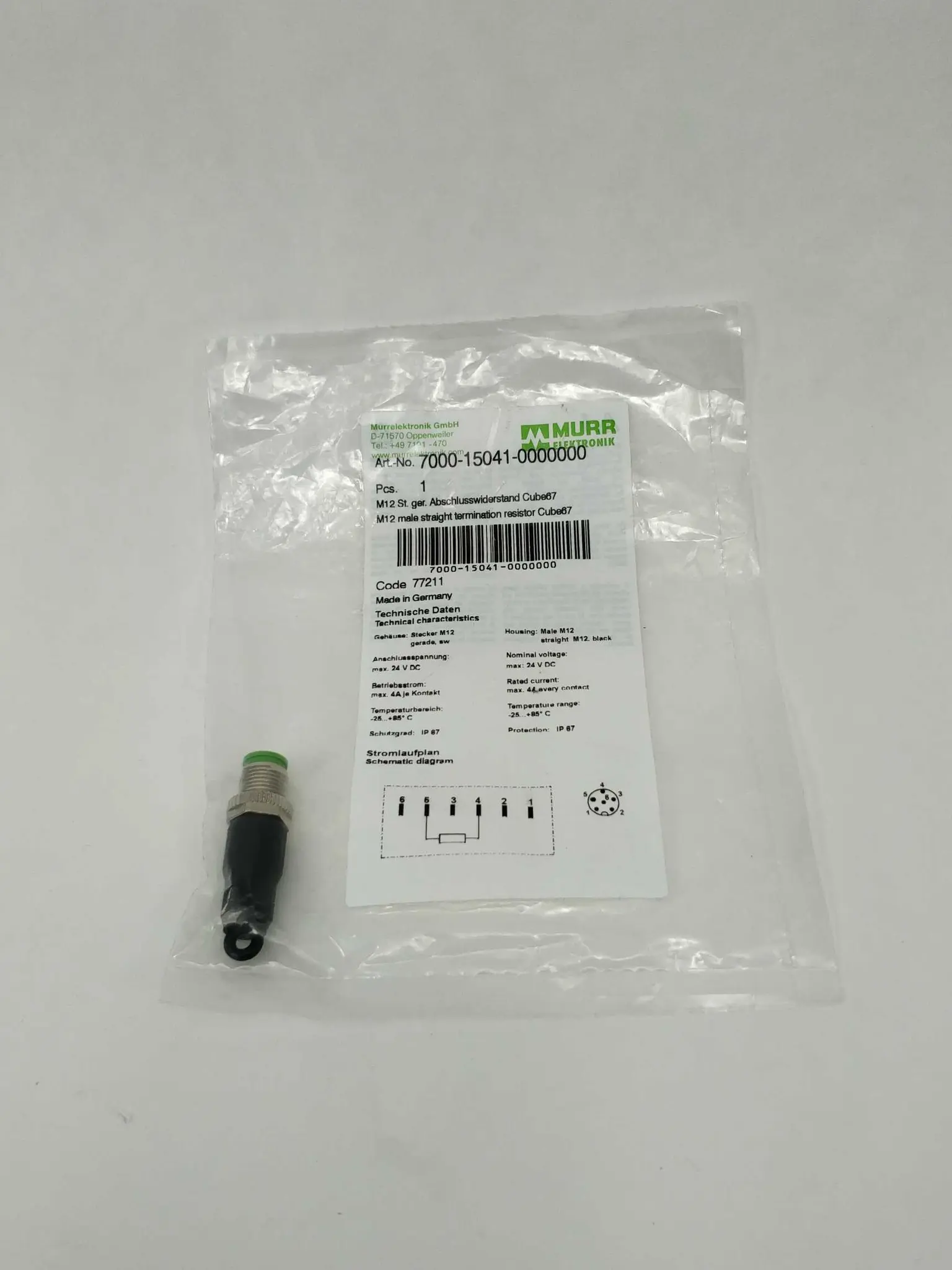 Produktfoto 1 von MURR Elektronik 7000-15041-0000000