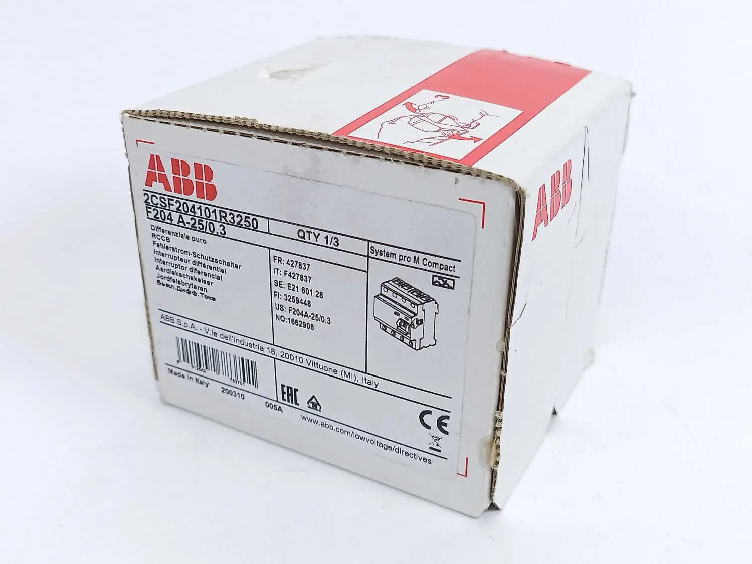 Produktfoto 1 von ABB 2CSF204101R3250