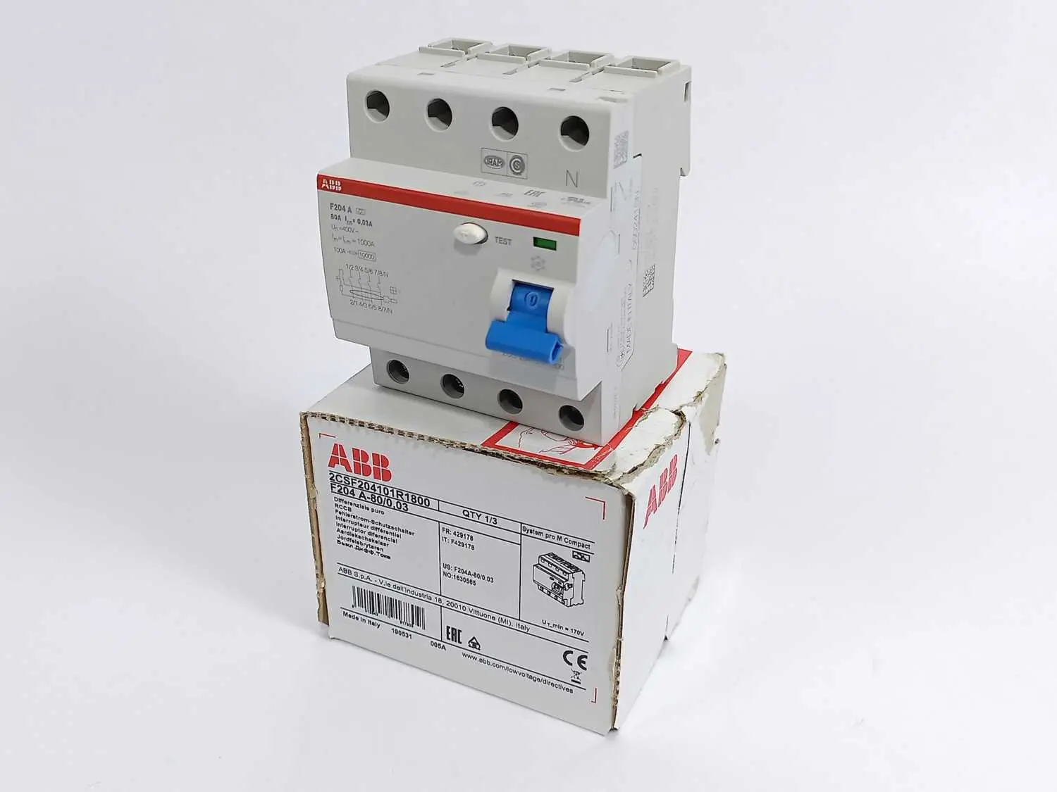 Produktfoto 1 von ABB 2CSF204101R1800