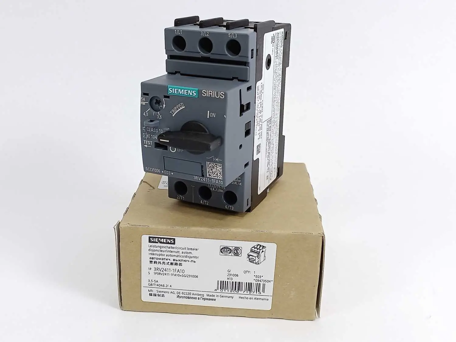 Produktfoto 1 von Siemens 3RV2411-1FA10