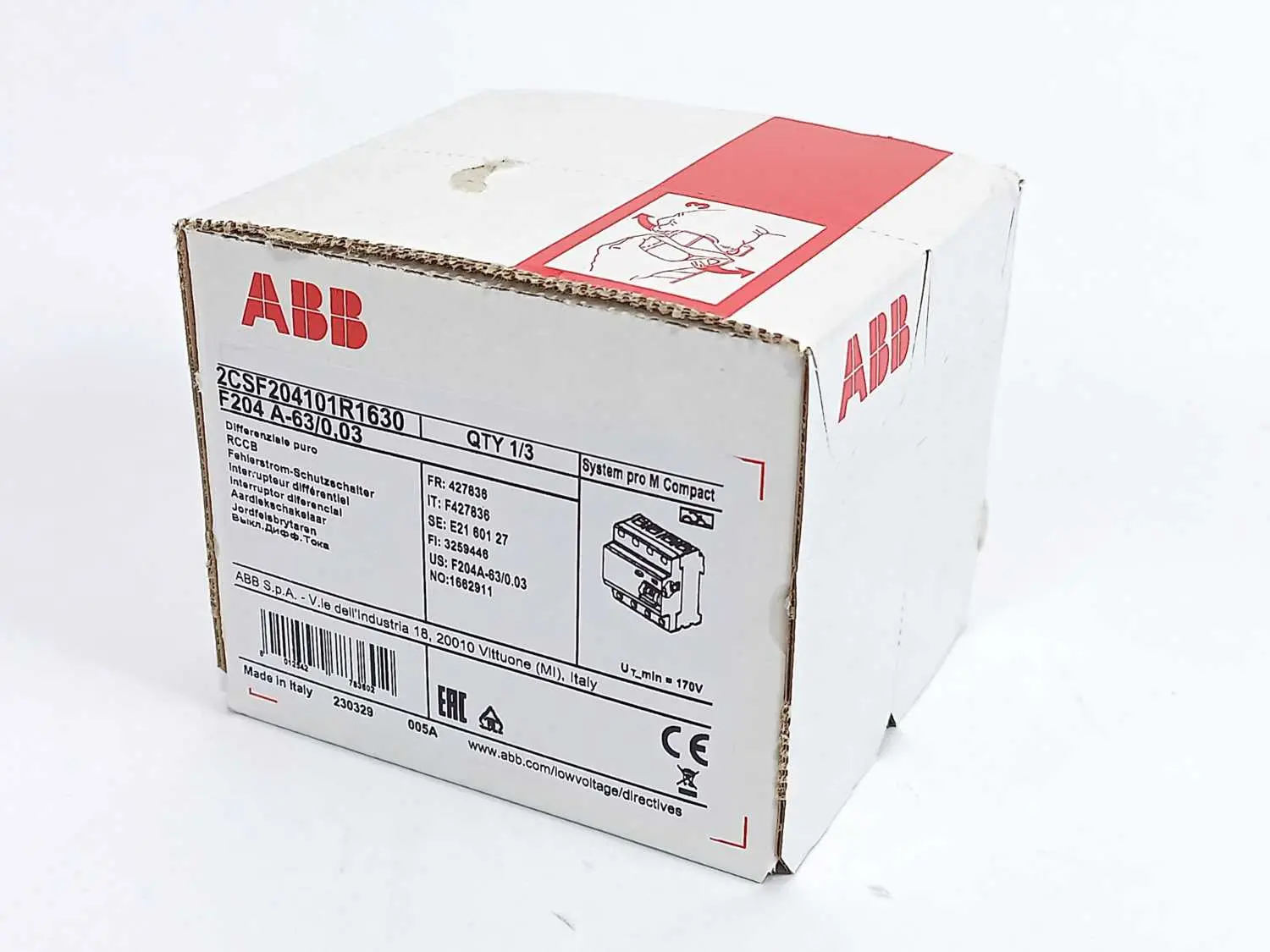 Produktfoto 1 von ABB 2CSF204101R1630