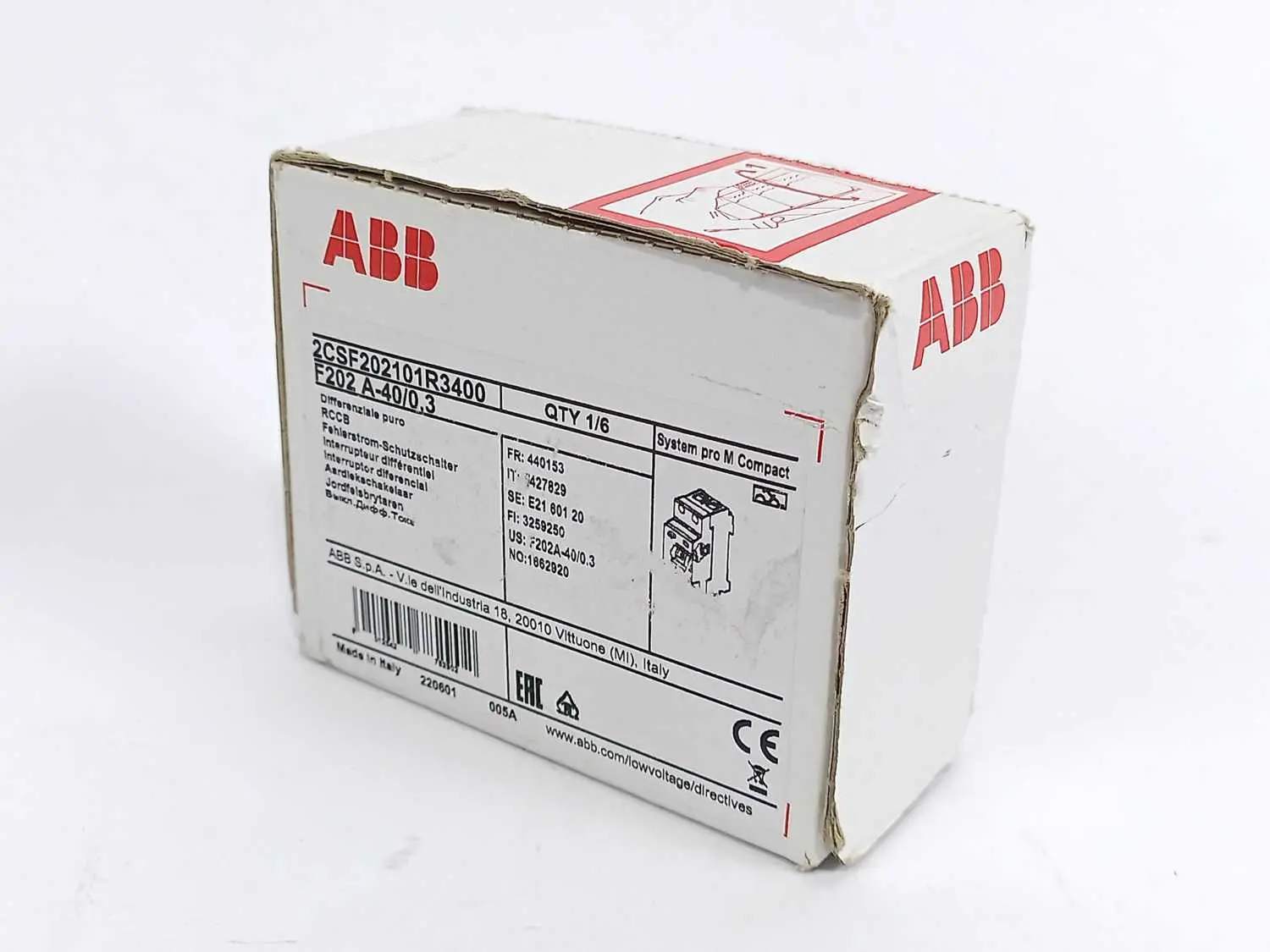 Produktfoto 1 von ABB 2CSF202101R3400