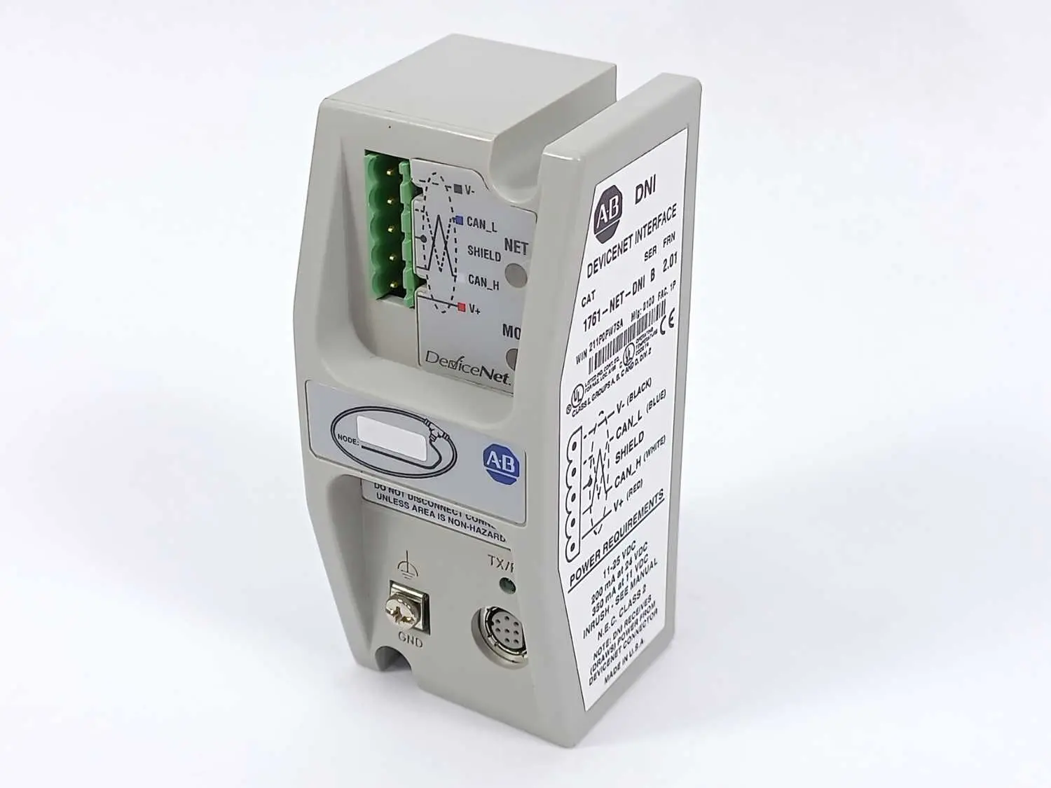 Produktfoto 1 von AB 1761-NET-DNI