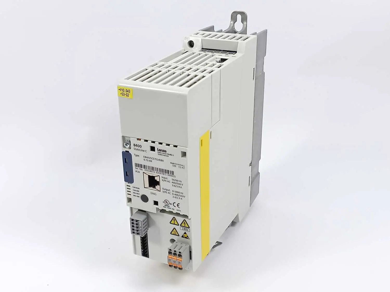 Produktfoto 1 von LENZE E84AVSCE7514SB0