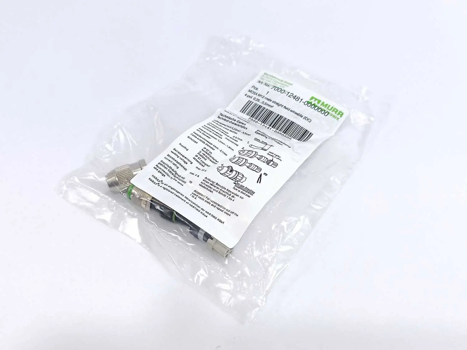 Produktfoto 1 von MURR Elekronik 7000-12481-0000000