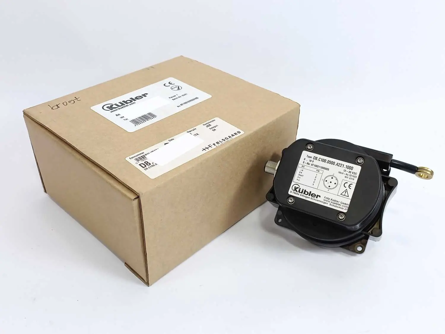 Produktfoto 1 von KUBLER D8.C100.0500.A221.1000
