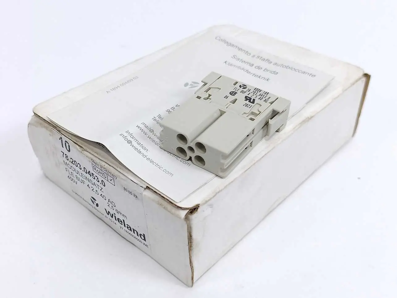 Produktfoto 1 von Wieland 78.203.0453.0